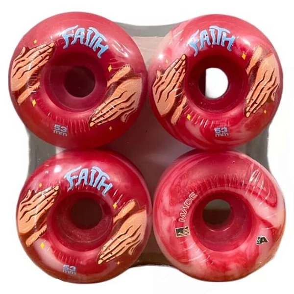 Roda Faith 53 Mm Color Hands 100a