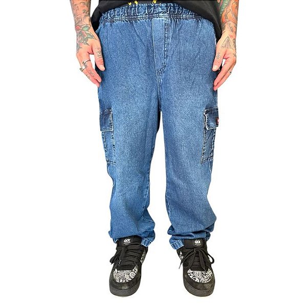 Calça Cargo Jeans Your Face