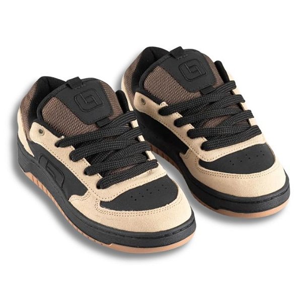 Tênis Freeday Hero Evolution Dark Bege Preto