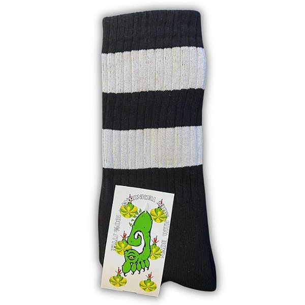 Meia Gnarly Foot Listras