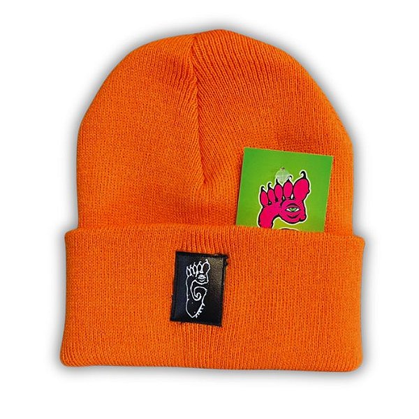 Touca Gnarly Foot Laranja