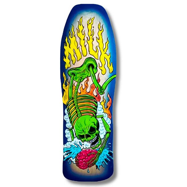 Shape Maple Milk Old School Ratones Burning Skull 9,60