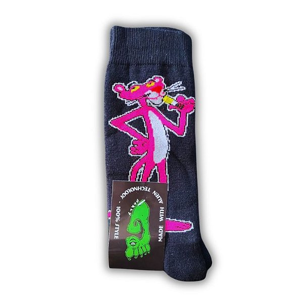 Meia Gnarly Foot Pink Panther