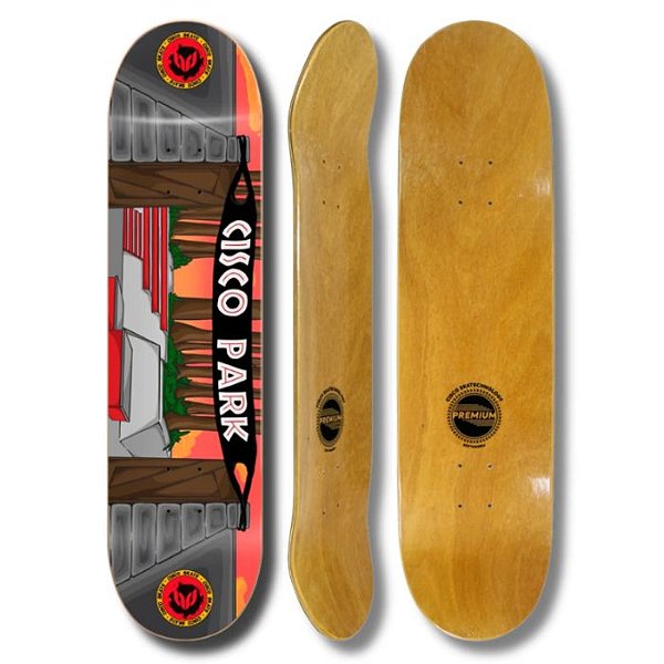 Shape Cisco Fiberglass Jurassic Skate Park 8.0