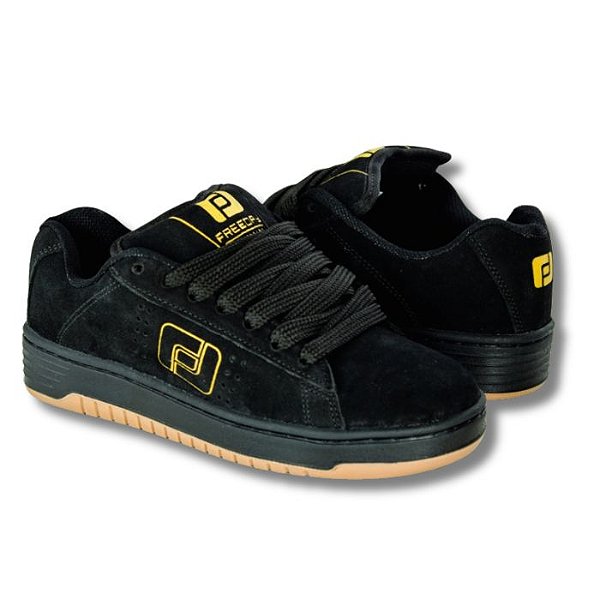 Tênis Freeday Jab Preto/Golden