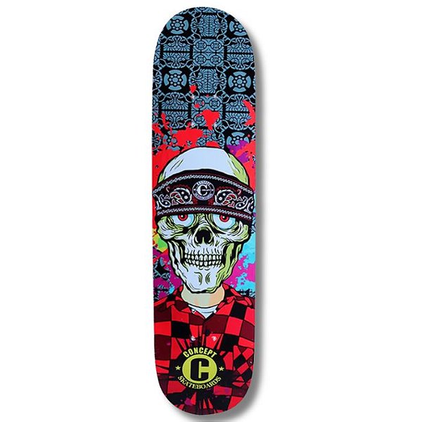 Shape Concept Fiberglass Skull Chicano 8.1