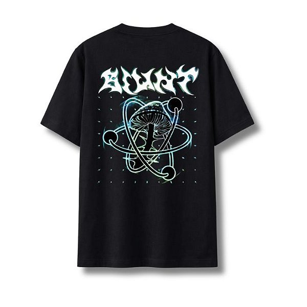 Camiseta Blunt Ultraphase Astroshroom Preto
