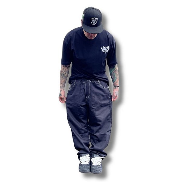 Calça Baggy Pesponto Vandal Core