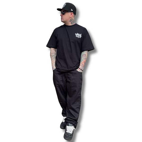 Calça Baggy Preto Vandal Core