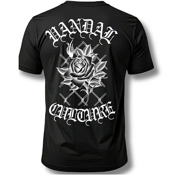 Camiseta Vandal Core Colab Pajé Tattoo