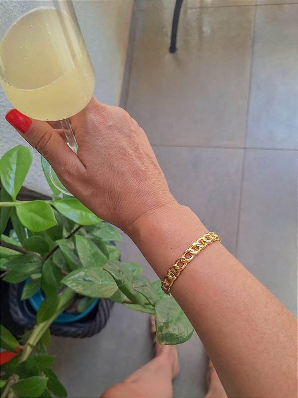 Pulseira Bracelete Corrente