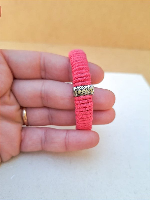 Pulseira Coral Floral
