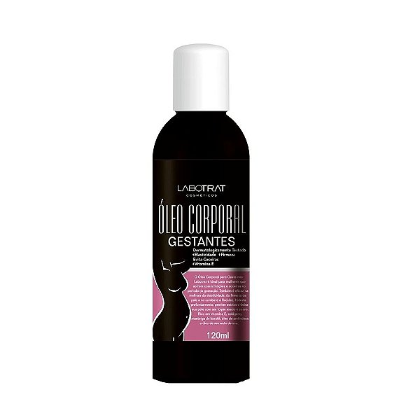 Óleo Corporal Gestantes Firmador e Anti Coceira Labotrat 120ml