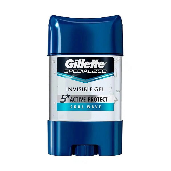 Desodorante Gillette Cool Wave Invisible Gel Stick 82g