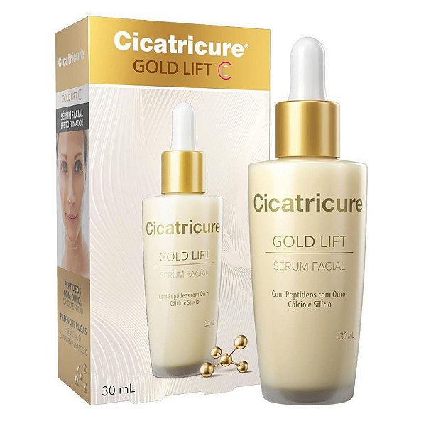 Cicatricure Gold Lift C Sérum Firmador Facial e Anti Rugas 30ml