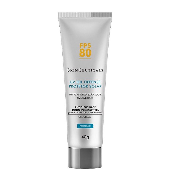 Skinceuticals UV Oil Defense FPS80 Protetor Solar Antioleosidade 40g
