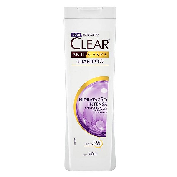 Shampoo Clear Anticaspa Hidratação Intensa 400ml