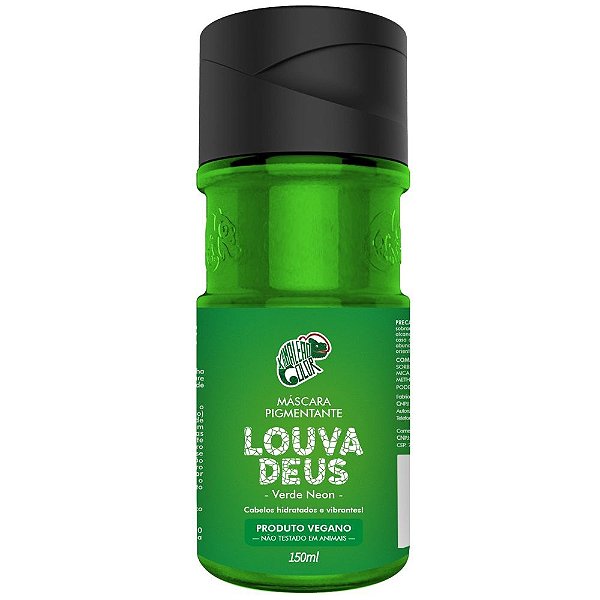 Máscara Pigmentante Kamaleão Color Louva Deus Verde Neon 150ml