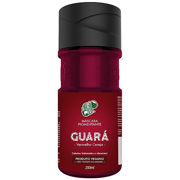 Máscara Pigmentante Kamaleão Color Guará Cereja Tonalizante 150ml