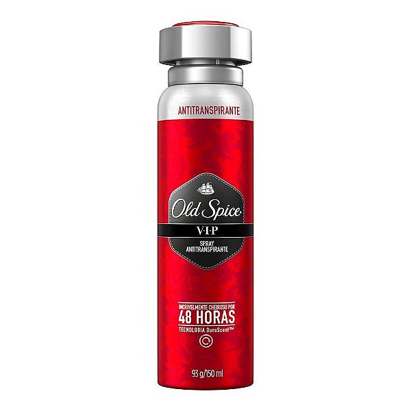 Desodorante Old Spice VIP Antitranspirante 48h Aerosol 150ml