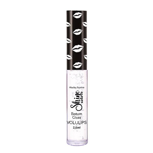 Gloss Para Aumento dos Lábios Incolor VoluLips Abelha Rainha 2,5g