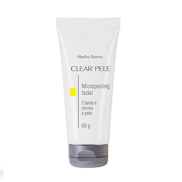 Micropeeling Facial Ácido Kójico e Glicólico Clear Pele Abelha Rainha 60g
