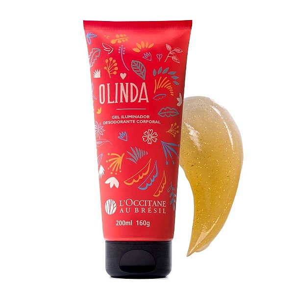 Iluminador Corporal Perfumado Gel Hidratante Olinda L'Occitane 200ml