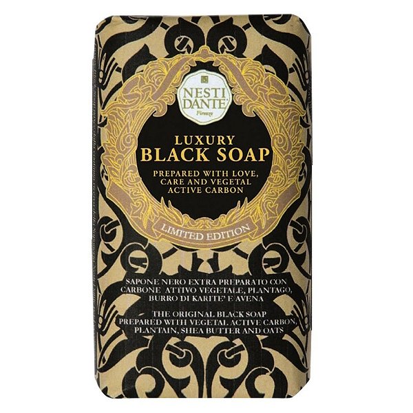 Sabonete Nesti Dante Luxury Black Soap Barra 250g