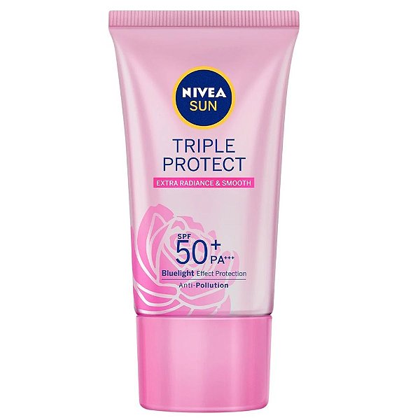 Protetor Nivea FPS50+ Pele Radiante Contra Luz Visível 40ml
