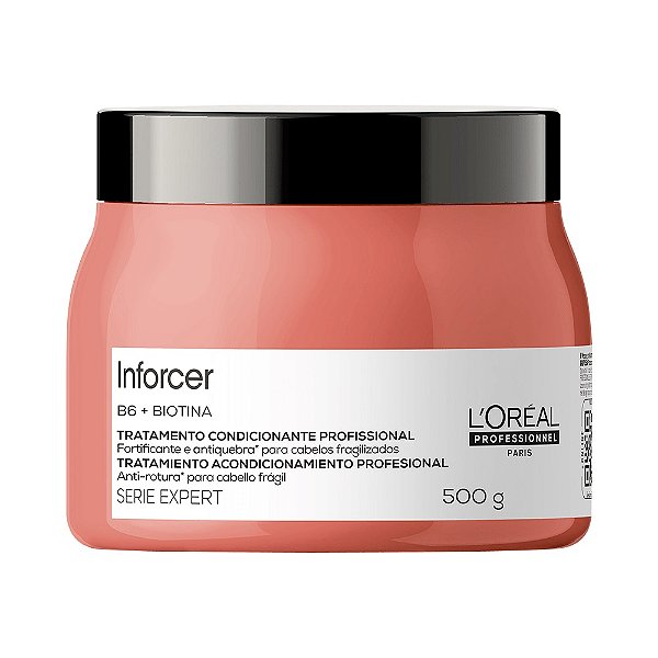 Máscara Loreal Professionnel Inforcer B6 + Biotina Fortificante 500g