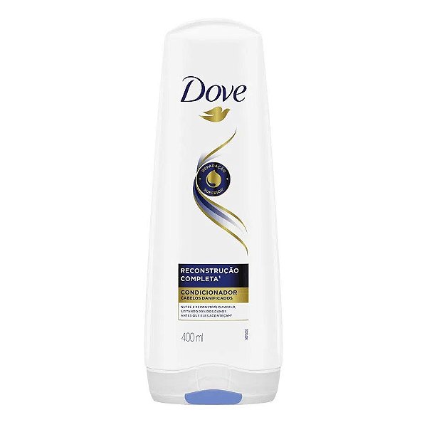 Condicionador Dove Reconstrução Completa Cabelos Danificados 400ml