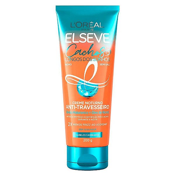 Elseve Cachos Longos dos Sonhos Creme Noturno Leave In 200g