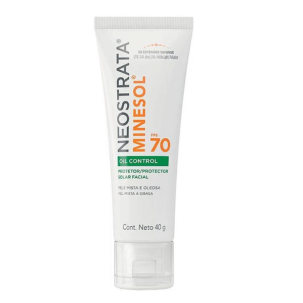 Neostrata Minesol FPS 70 Oil Control Protetor Solar Pele Oleosa 40g