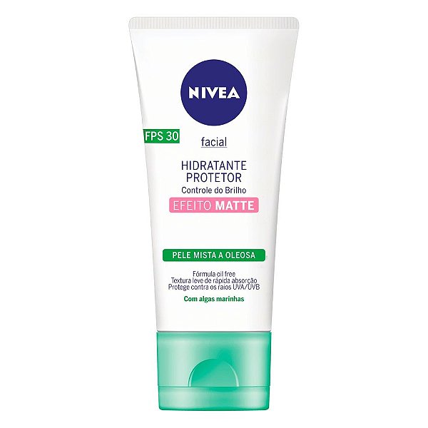Nivea Hidratante Protetor FPS 30 Efeito Matte Oil Free 50g