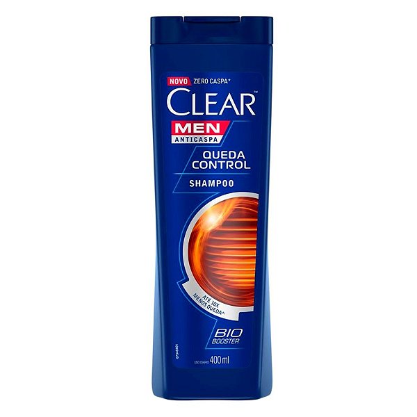 Shampoo Clear Men Anticaspa Anti Queda Control 400ml