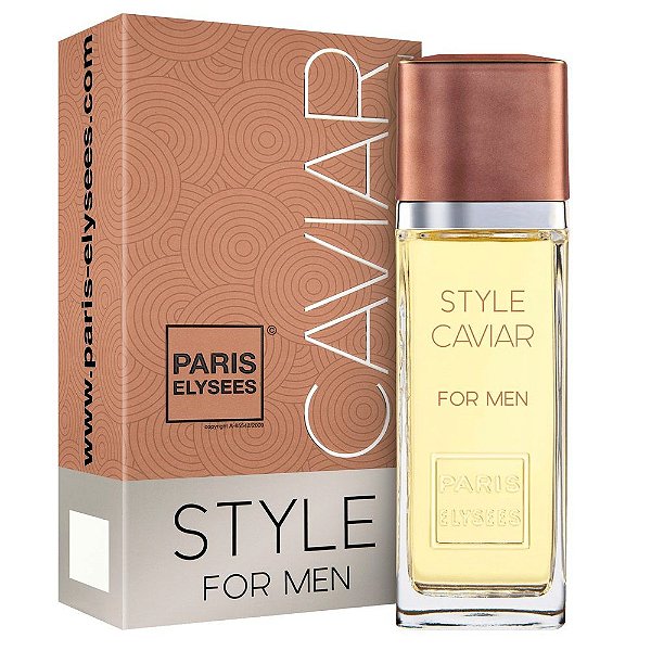 Perfume Style Caviar Eau de Toilette Masculino Paris Elysees 100ml