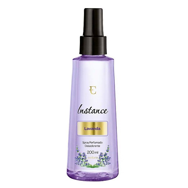 Eudora Instance Deo Colônia Lavanda Spray Corporal 200ml