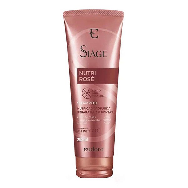 Shampoo Nutri Rosé 4D Siage Eudora 250ml