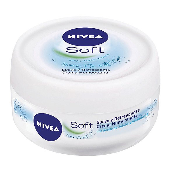 Creme Nivea Soft Hidratante Refrescante Rosto Corpo Mãos 200ml