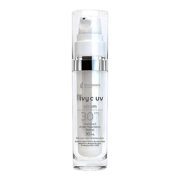 Ivy C UV FPS 30 Vitamina C e Ácido Hialurônico Serum 30ml