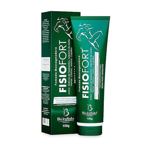 Fisiofort Pomada Massageadora Bio Instinto 150g