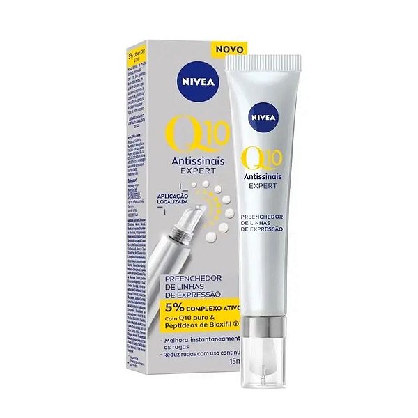 Nivea Q10 Antissinais Expert Preenchedor Aplicação Localizada 15ml