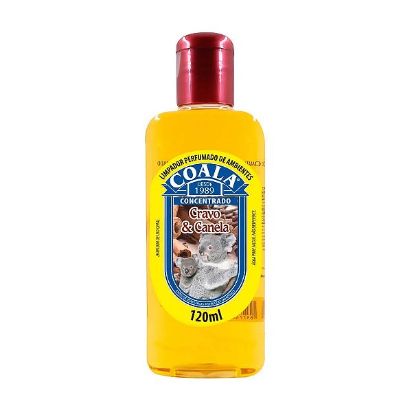 Limpador Perfumado De Ambientes Cravo e Canela Concentrado Coala 120ml