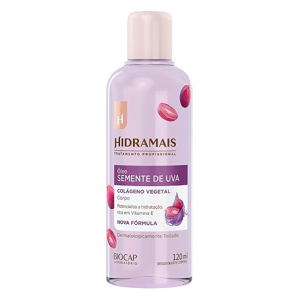 Óleo Hidratante Corporal Semente de Uva Hidramais 120ml