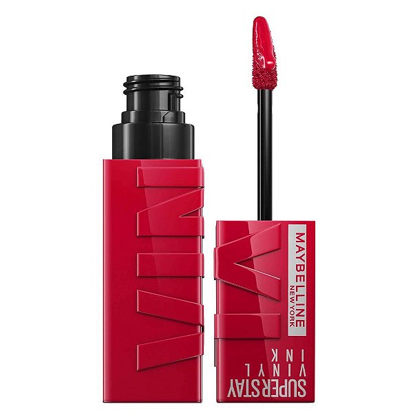 Batom Líquido Maybelline Superstay Vinyl Ink 50 Wicked 4,2ml
