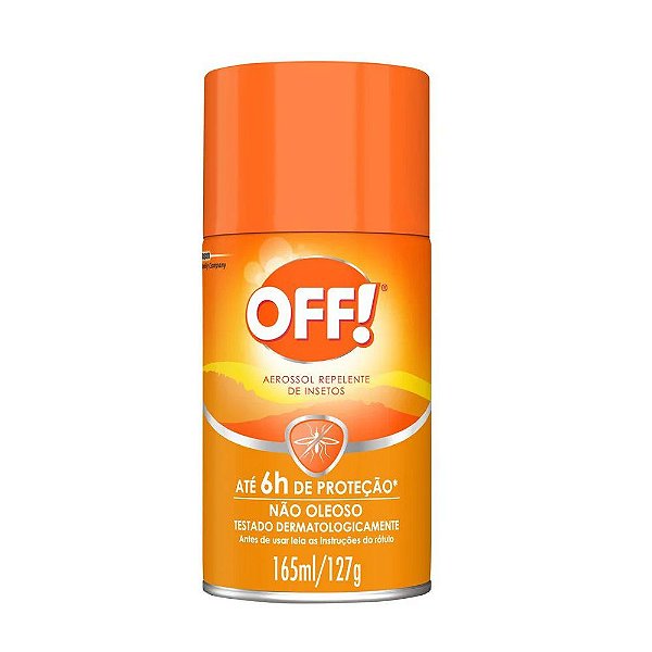 Repelente Off 6h Aerossol Johnson's 65ml/127g