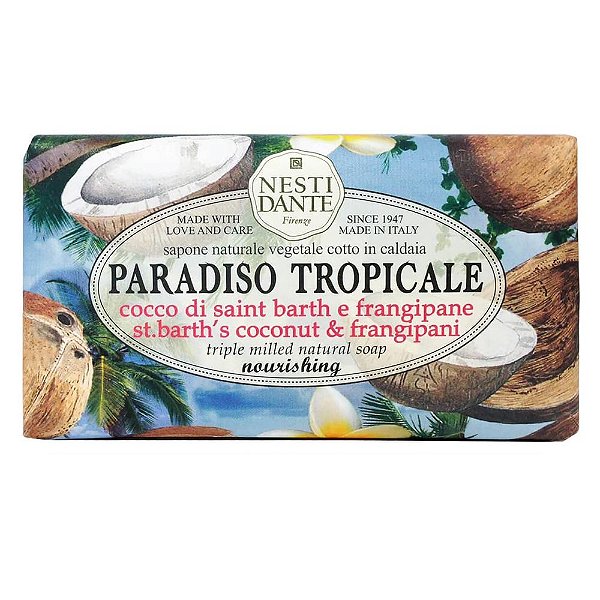 Sabonete Nesti Dante Paradiso Tropicale Coco e Frangipani 250g