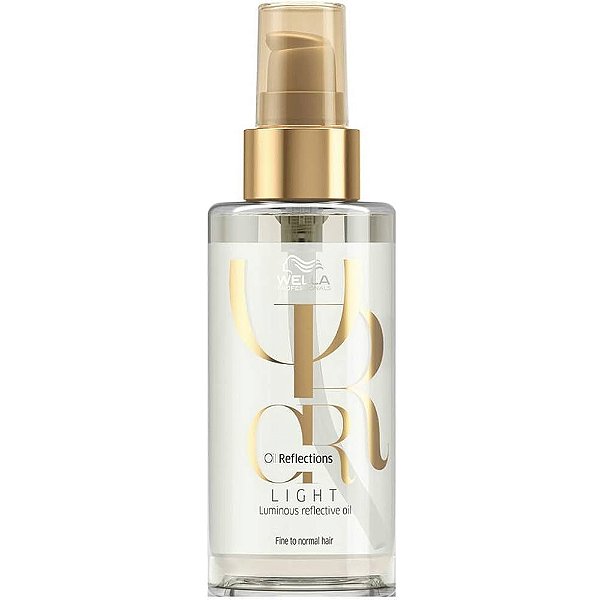 Óleo Wella Oil Reflections Light Cabelo Normal a Fino 100ml