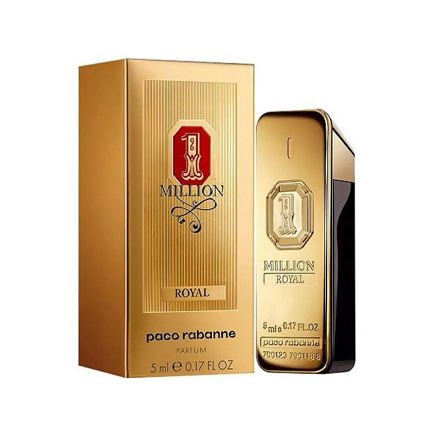 Perfume 1 Million Royal Parfum Masculino Miniatura Rabanne 5ml