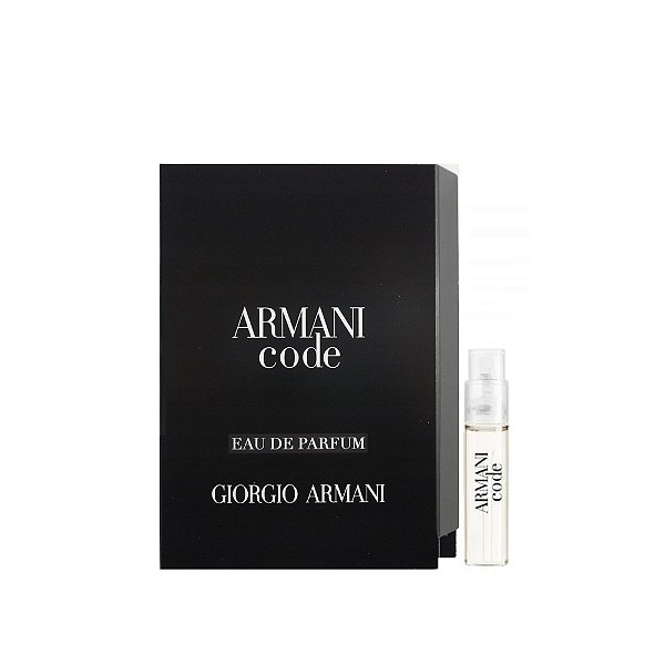 Flaconete Armani Code Eau de Parfum Masculino Giorgio Armani 1,2ml